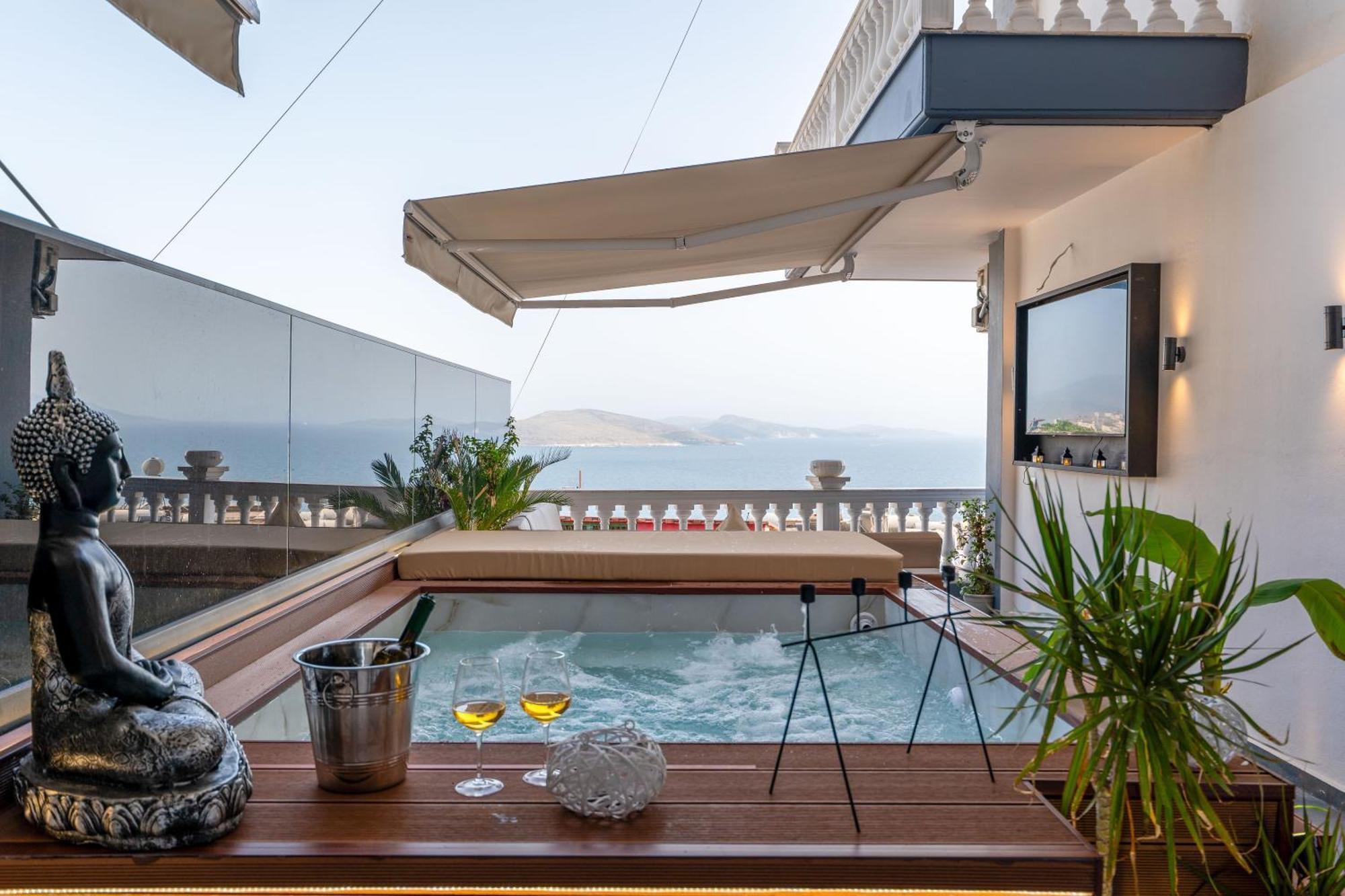 Mato Luxury Apartments Sarandë Buitenkant foto